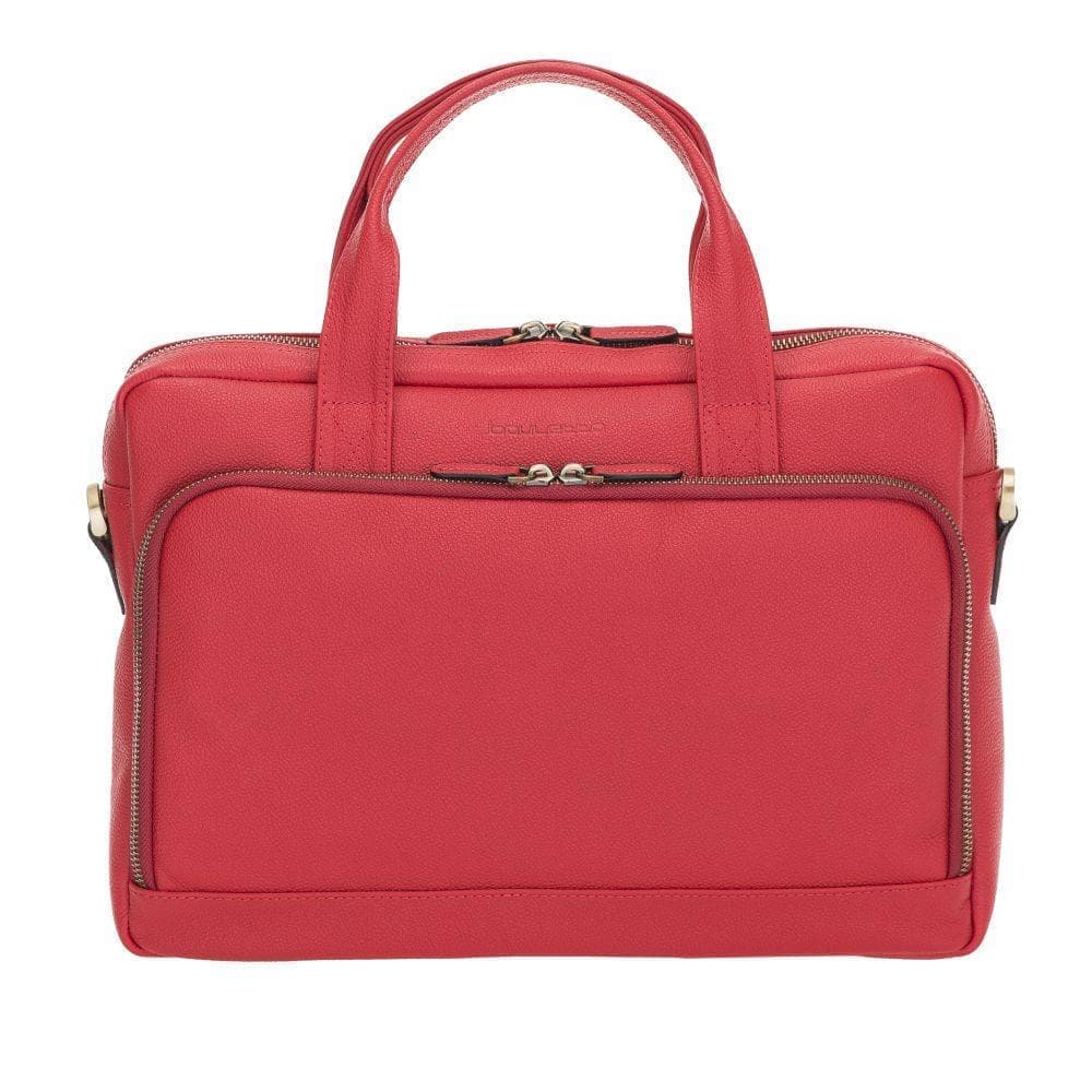 Troy Leather Laptop Bags Drop Red Bouletta Shop