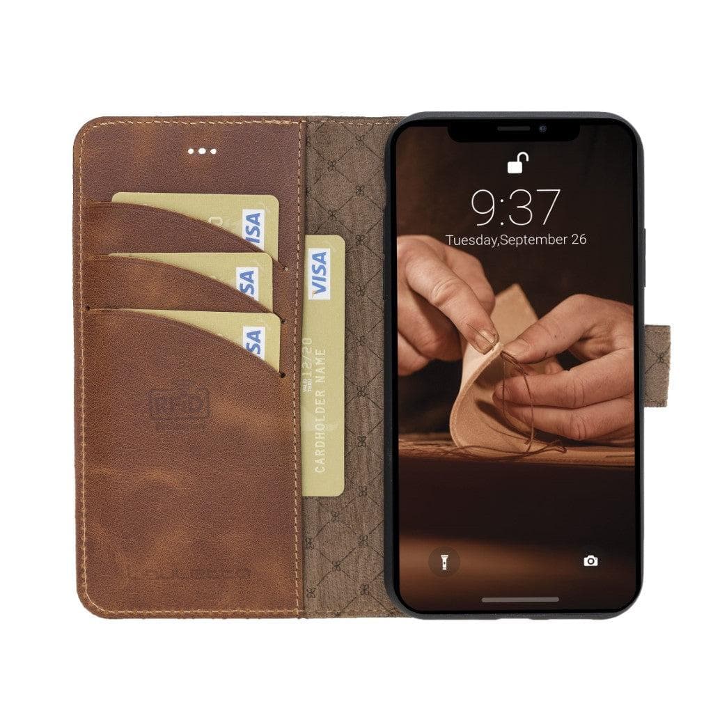 Detachable Leather Wallet Case for Apple iPhone X Series Bouletta LTD