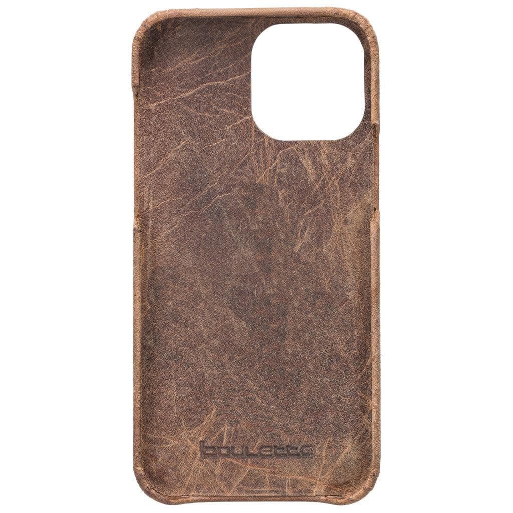 Full Leather Coating Back Cover for Apple iPhone 13 Series Bouletta LTD