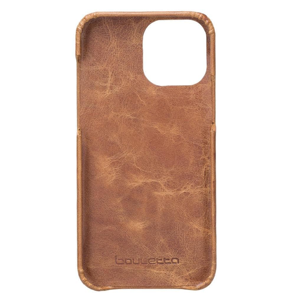 Full Leather Coating Back Cover for Apple iPhone 13 Series Bouletta LTD