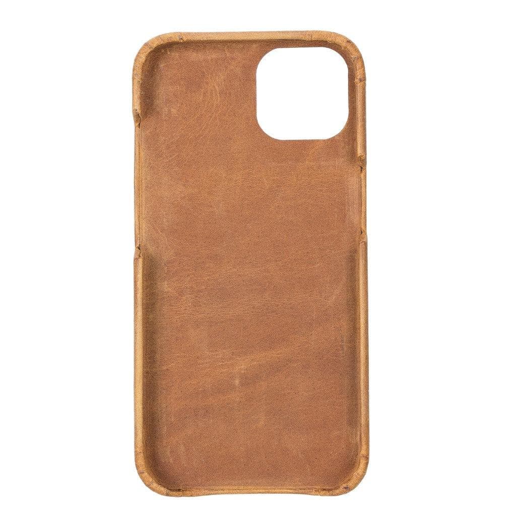 Full Leather Coating Back Cover for Apple iPhone 13 Series Bouletta LTD