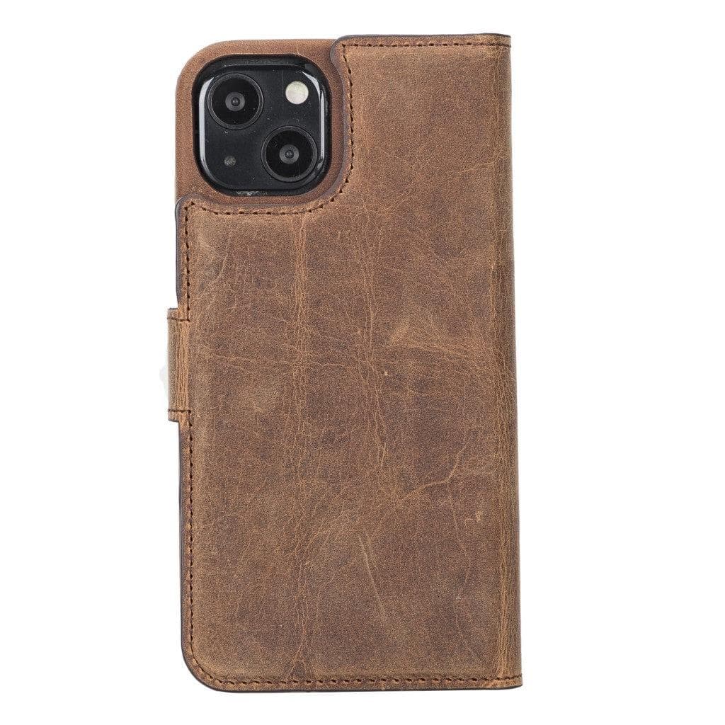 Full Leather Coating Detachable Wallet Case for Apple iPhone 13 Series Bouletta LTD