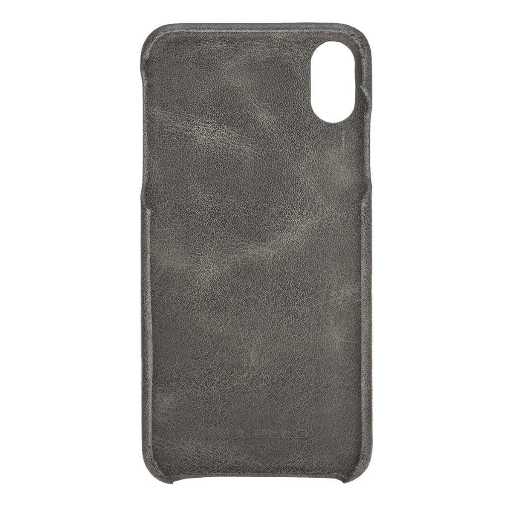 Full Leather Covered Back Cover for Apple iPhone X Series Bouletta LTD