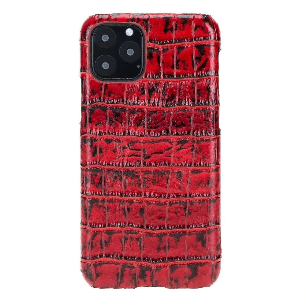 Apple iPhone 11 Series Leather Back Cover Ultimate Jacket model iPhone 11 pro max 6.5" / YK5 Bouletta