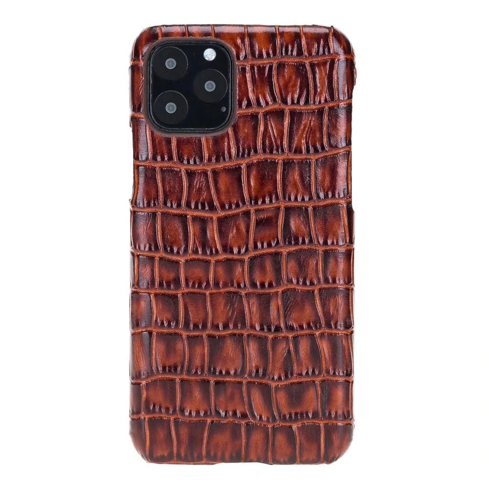 Apple iPhone 11 Series Leather Back Cover Ultimate Jacket model iPhone 11 pro max 6.5" / YK6 Bouletta