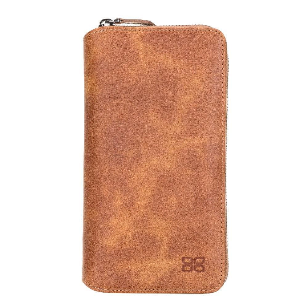 Detachable Leather Zipper Wallet Cases for Samsung Galaxy S21 Series Bouletta LTD