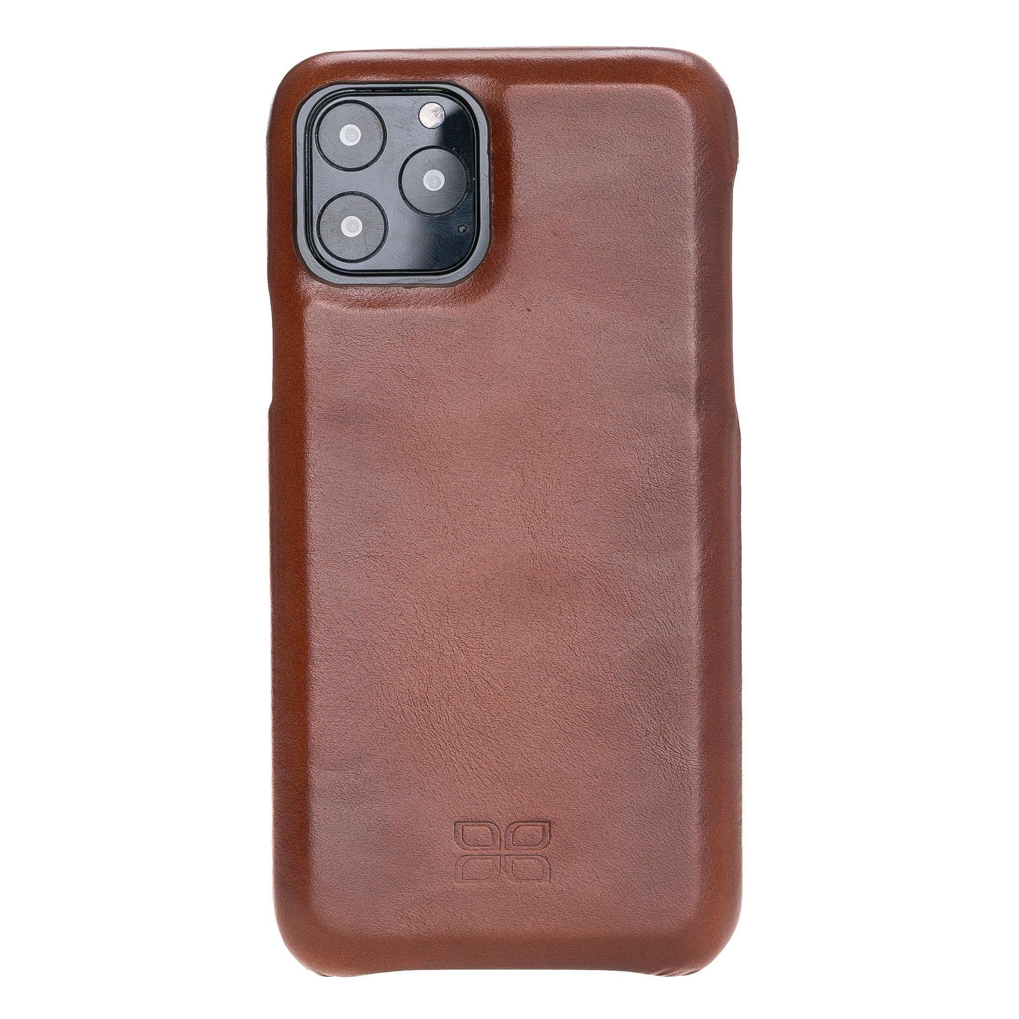 Bouletta Fully Leather Back Cover for Apple iPhone 11 Series iPhone 11 Pro / Tan Bouletta LTD