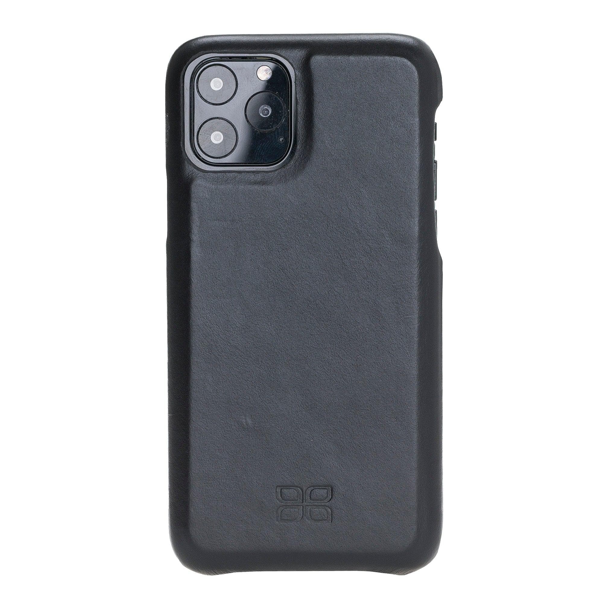 Bouletta Fully Leather Back Cover for Apple iPhone 11 Series iPhone 11 Pro / Black Bouletta LTD