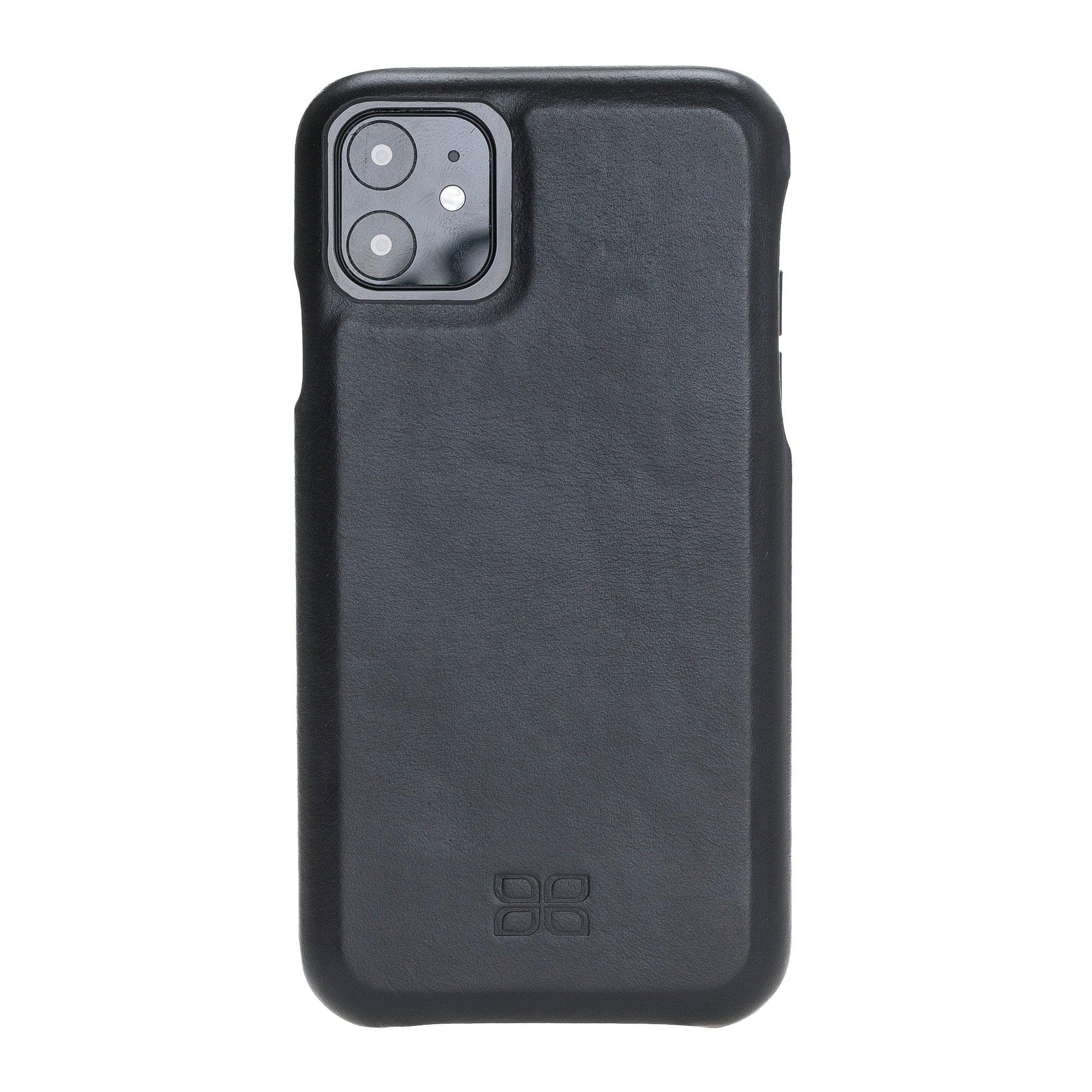 Bouletta Fully Leather Back Cover for Apple iPhone 11 Series İPhone 11 / Black Bouletta LTD