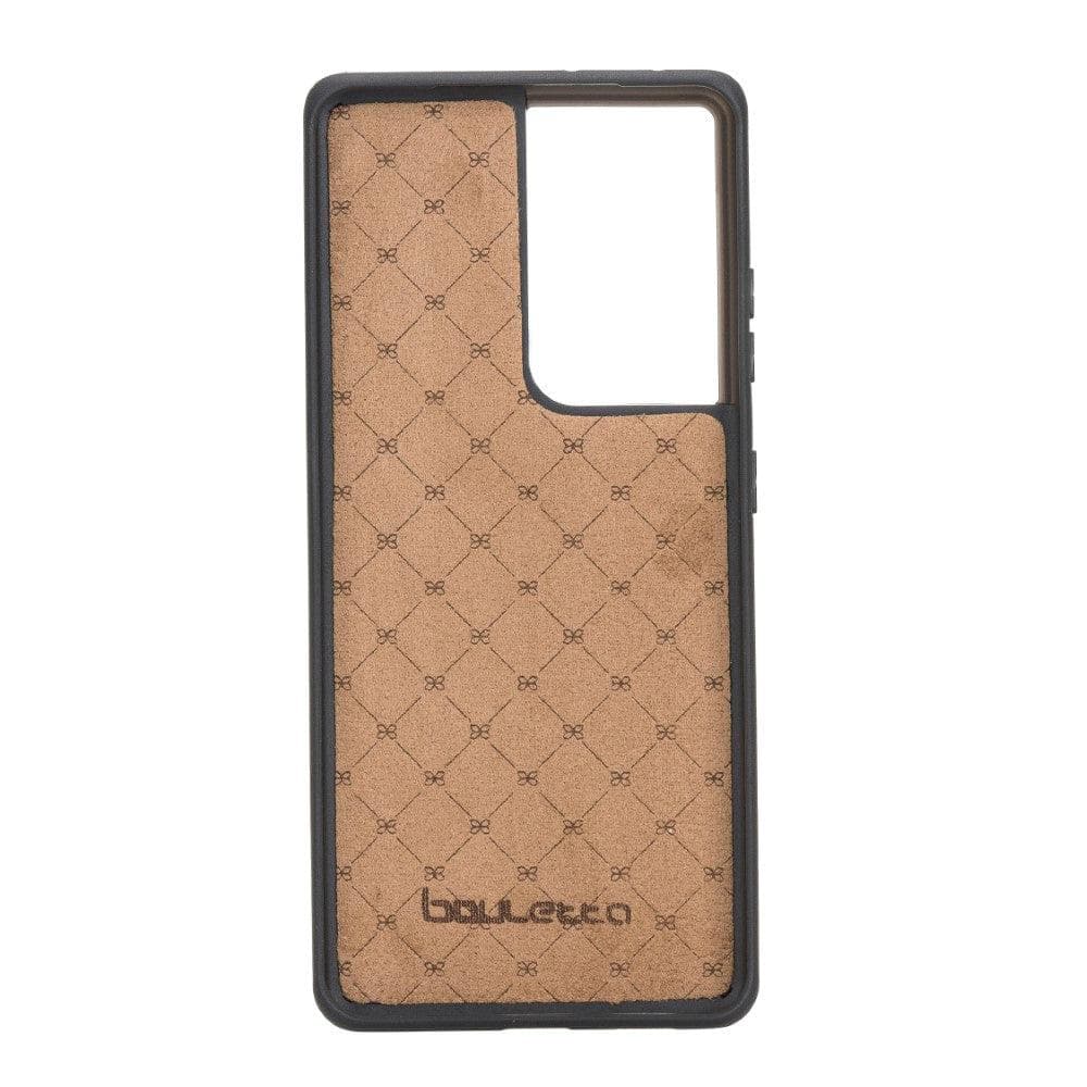 Flex Cover Back with Card Holder Leather Cases for Samsung Galaxy S21 Series Bouletta LTD