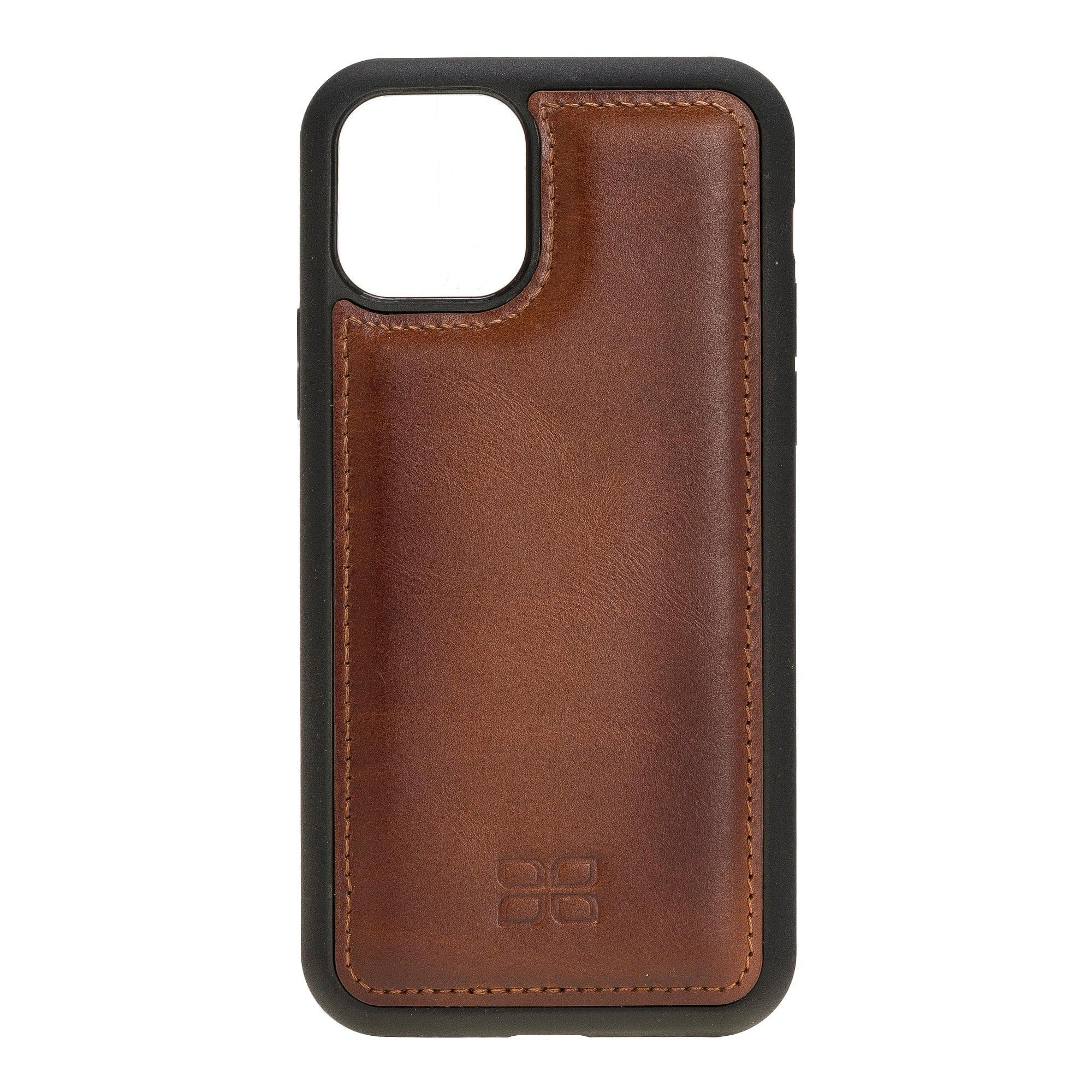 Flex Cover Leather Back Cover Case for Apple iPhone 11 Series iPhone 11 Pro 5.8" / Tan Bouletta LTD