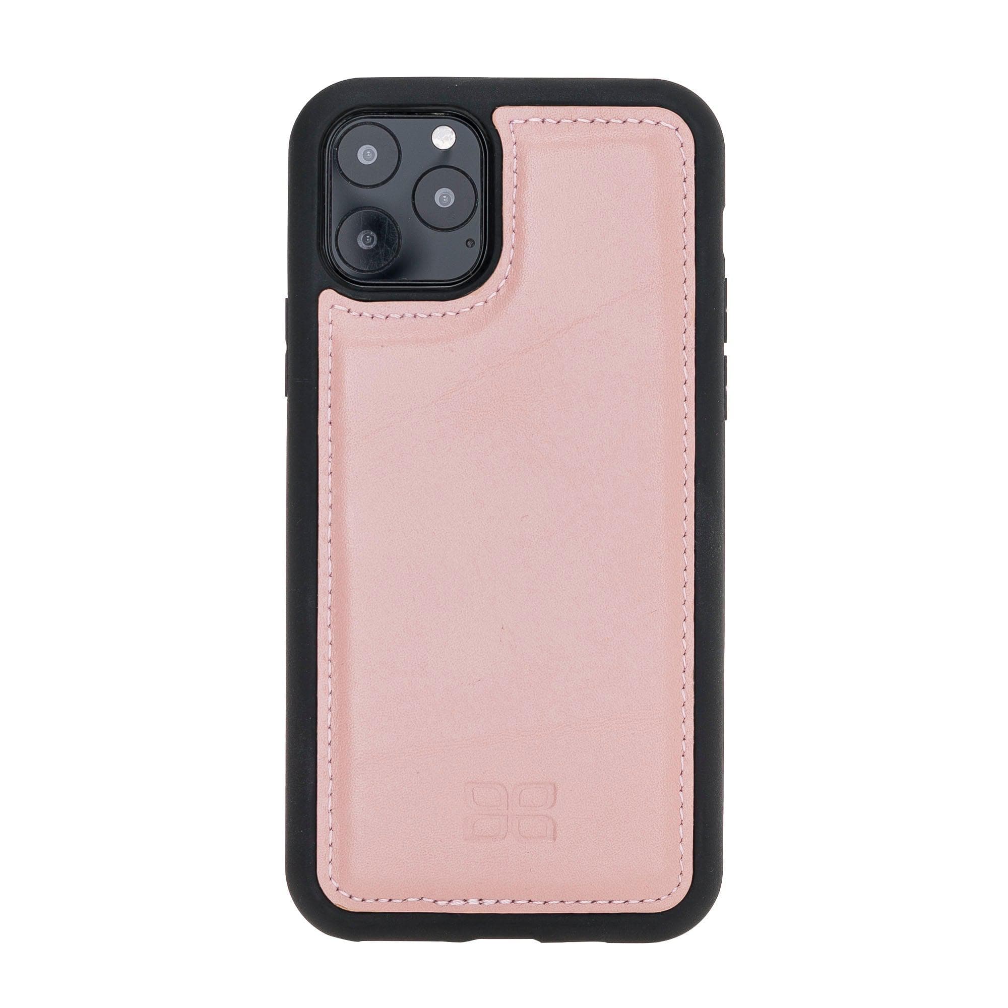 Flex Cover Leather Back Cover Case for Apple iPhone 11 Series iPhone 11 Pro 5.8" / Pink Bouletta LTD