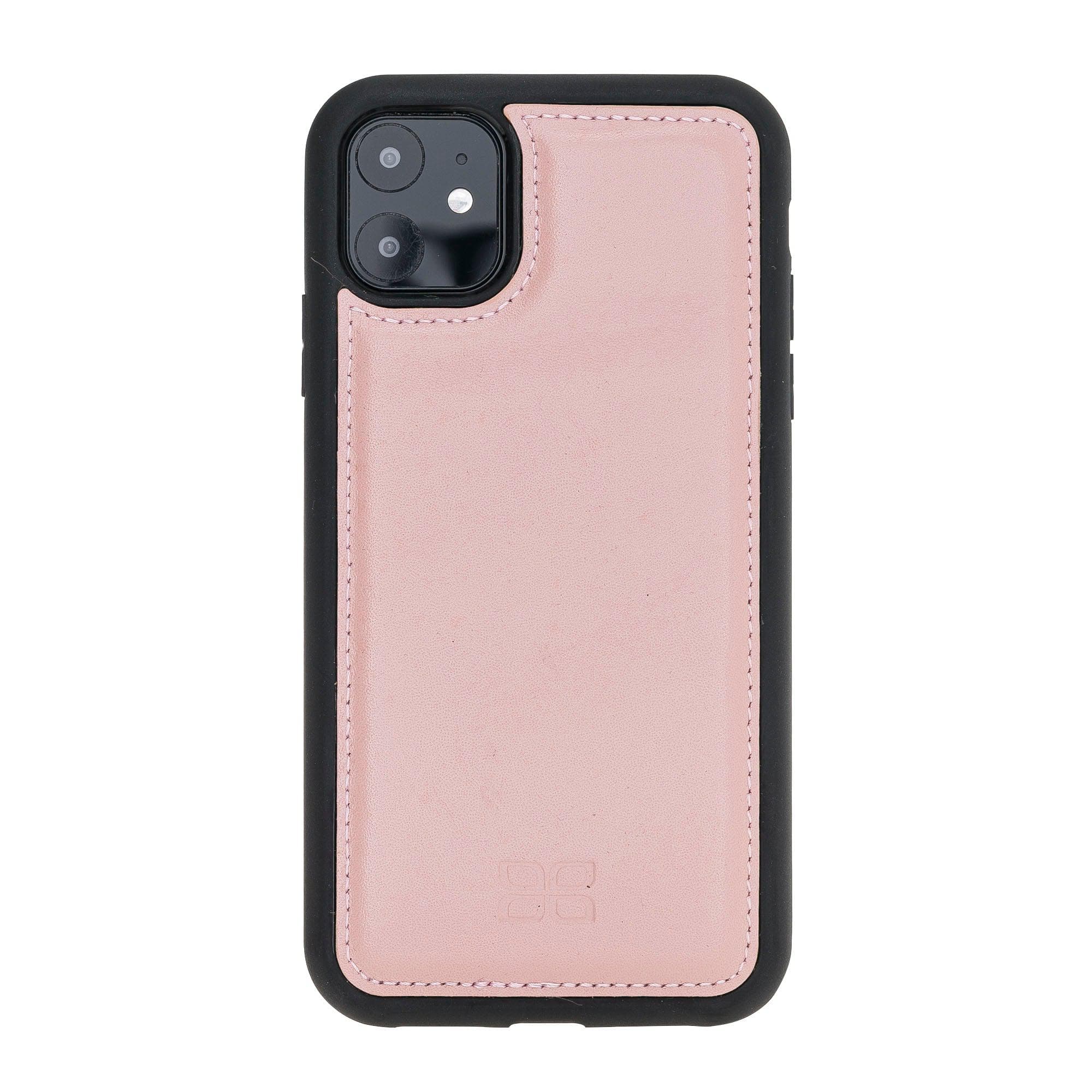 Flex Cover Leather Back Cover Case for Apple iPhone 11 Series iPhone 11 6.1" / Pink Bouletta LTD