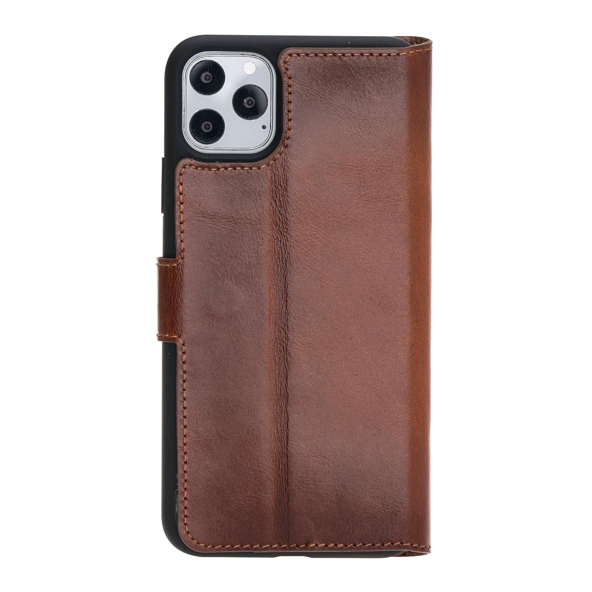 Wallet Folio with ID Slot Leather Wallet Case For Apple iPhone 11 Series Bouletta LTD