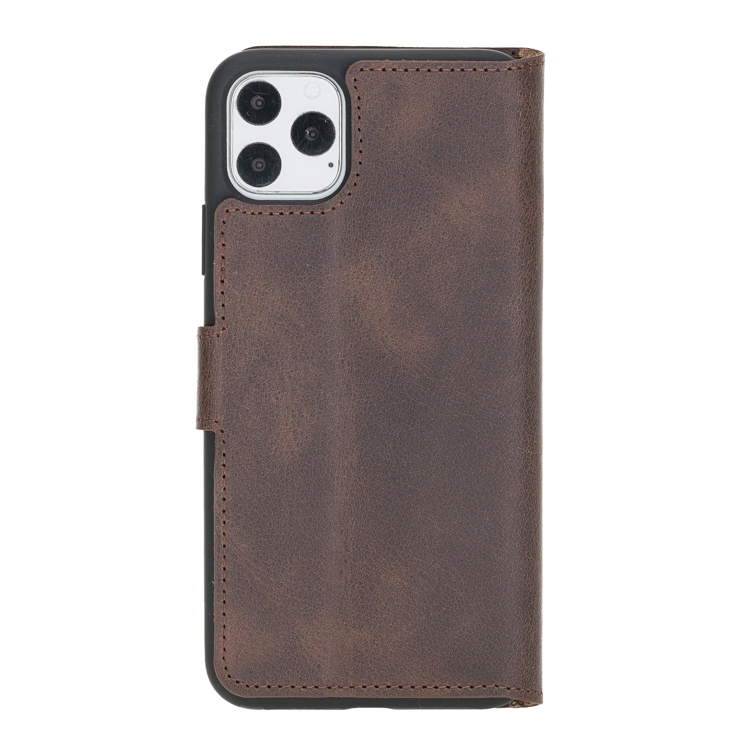 Wallet Folio with ID Slot Leather Wallet Case For Apple iPhone 11 Series Bouletta LTD