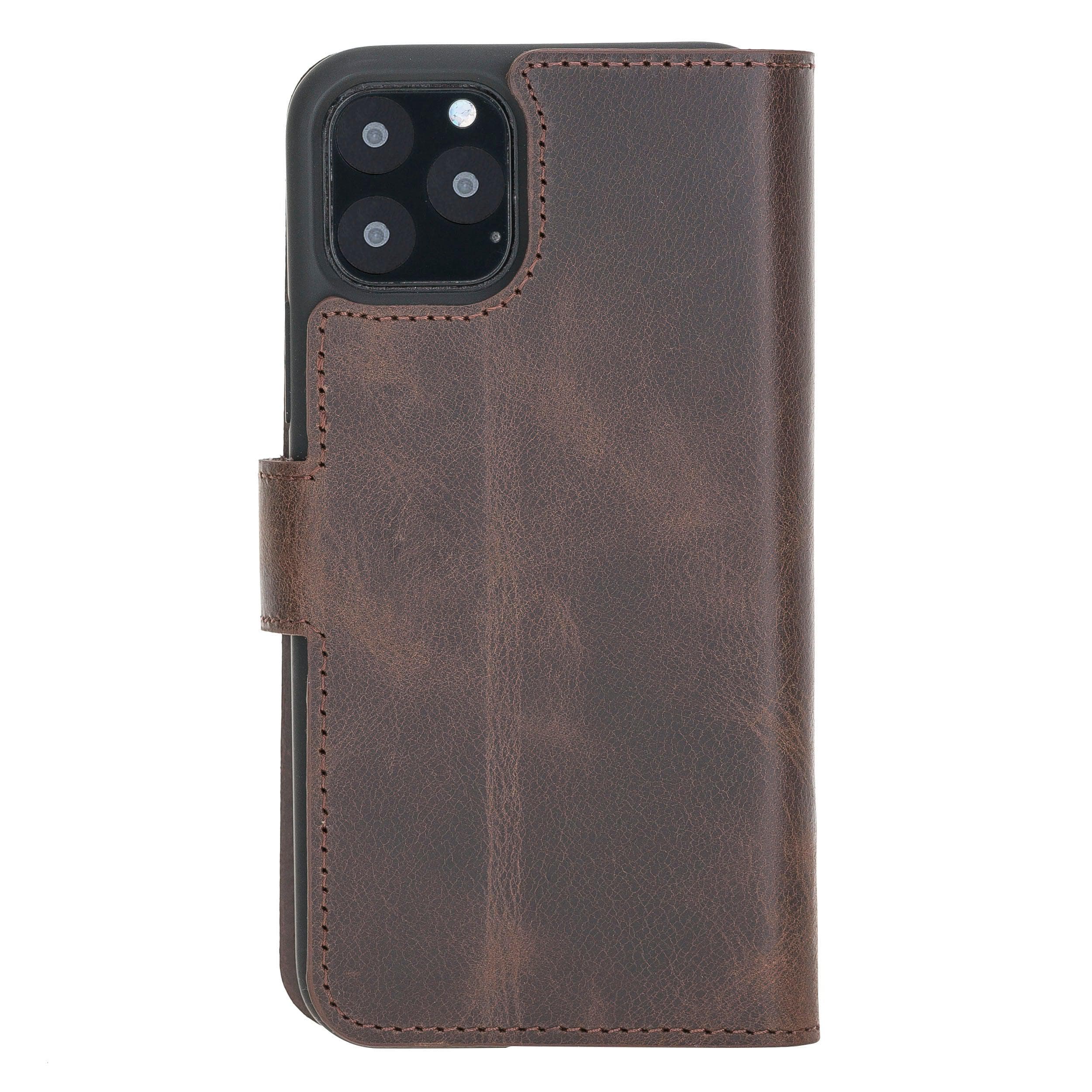 Wallet Folio with ID Slot Leather Wallet Case For Apple iPhone 11 Series Bouletta LTD