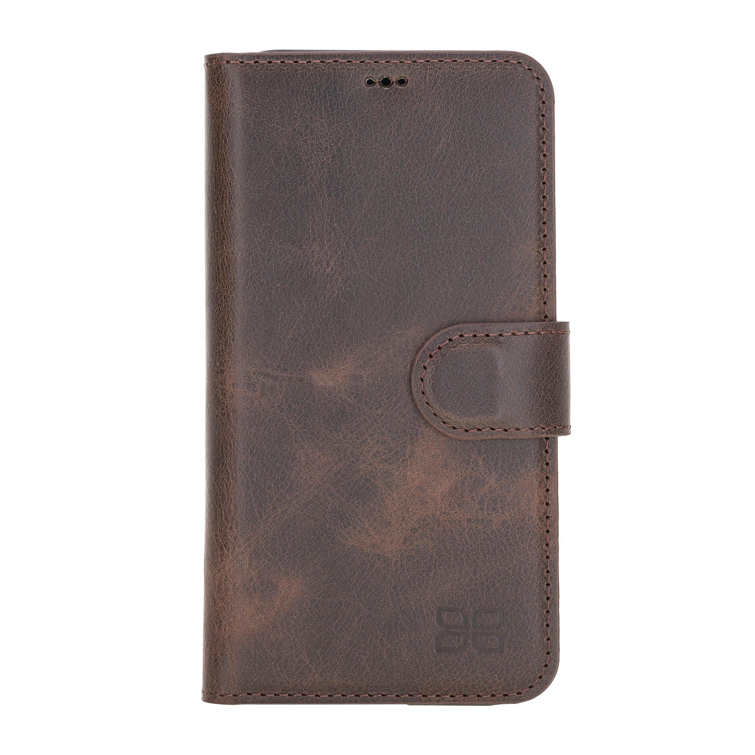 Wallet Folio with ID Slot Leather Wallet Case For Apple iPhone 11 Series Bouletta LTD