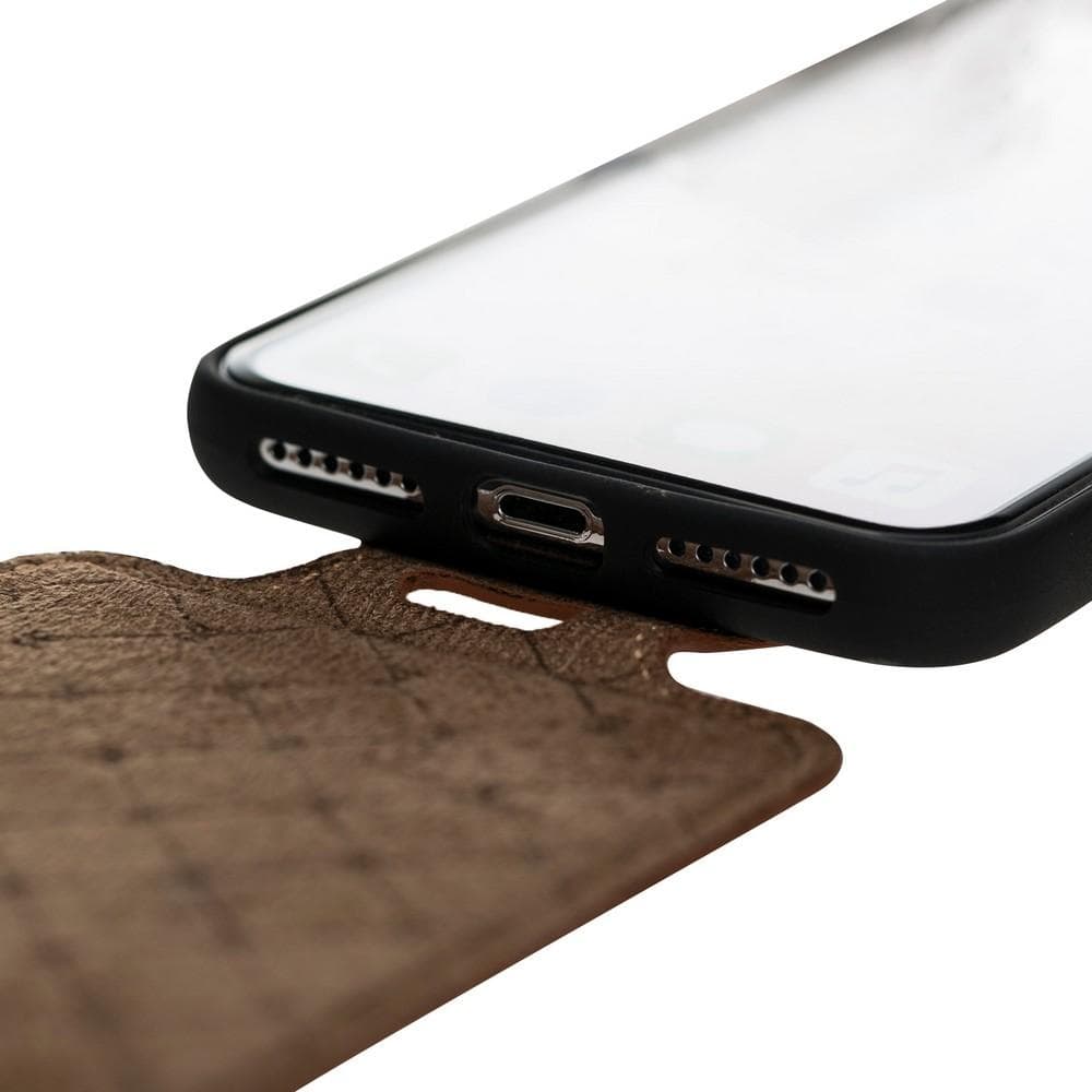 Apple iPhone X and iPhone XS Flip Leather Case Bouletta LTD