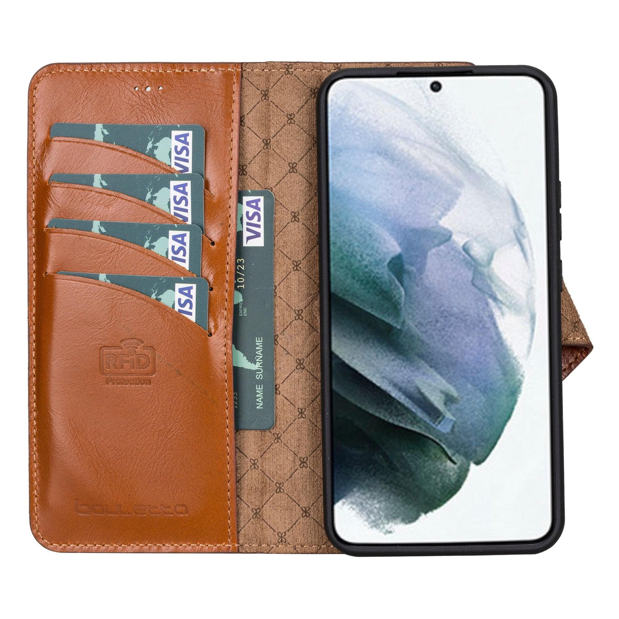 Samsung Galaxy S22 Series Leather Detachable Wallet Case Bouletta LTD