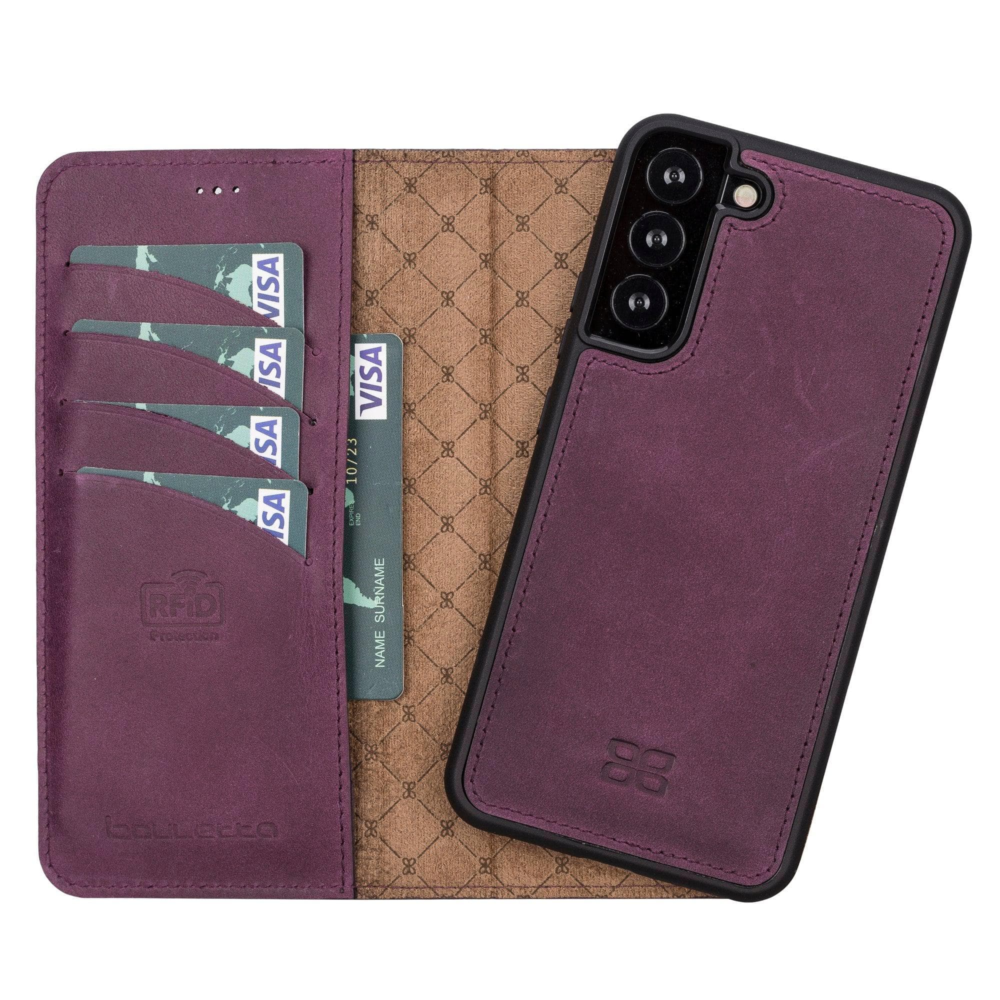 Samsung Galaxy S22 Series Leather Detachable Wallet Case Bouletta LTD