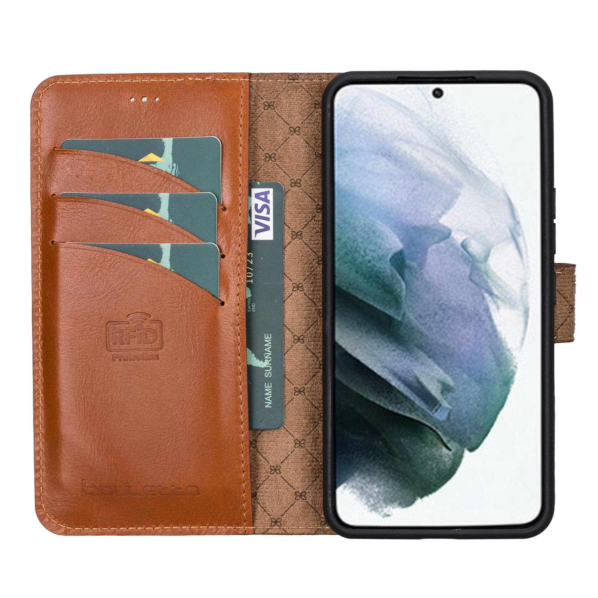 Samsung Galaxy S22 Series Leather Detachable Wallet Case Bouletta LTD