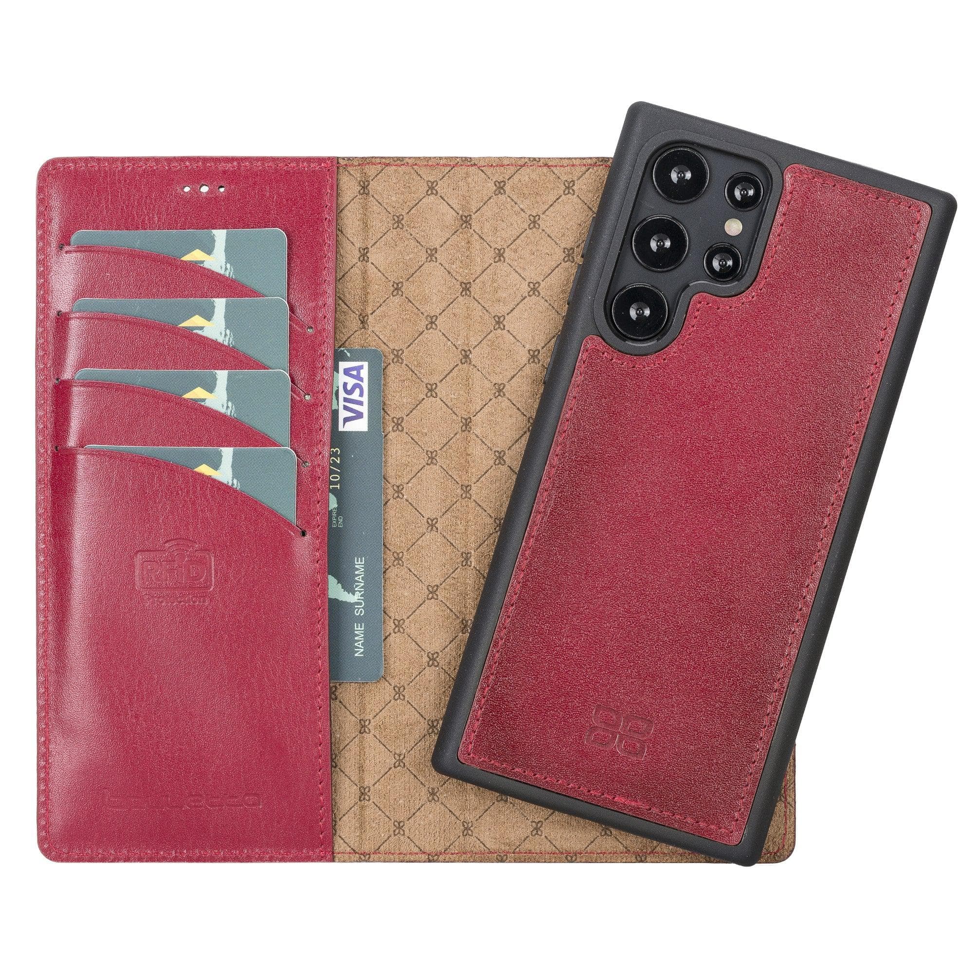 Samsung Galaxy S22 Series Leather Detachable Wallet Case Bouletta LTD