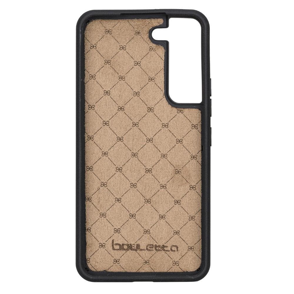 Samsung Galaxy S22 Series Genuine Leather Slim Back Cover Case with Card Holders Bouletta LTD