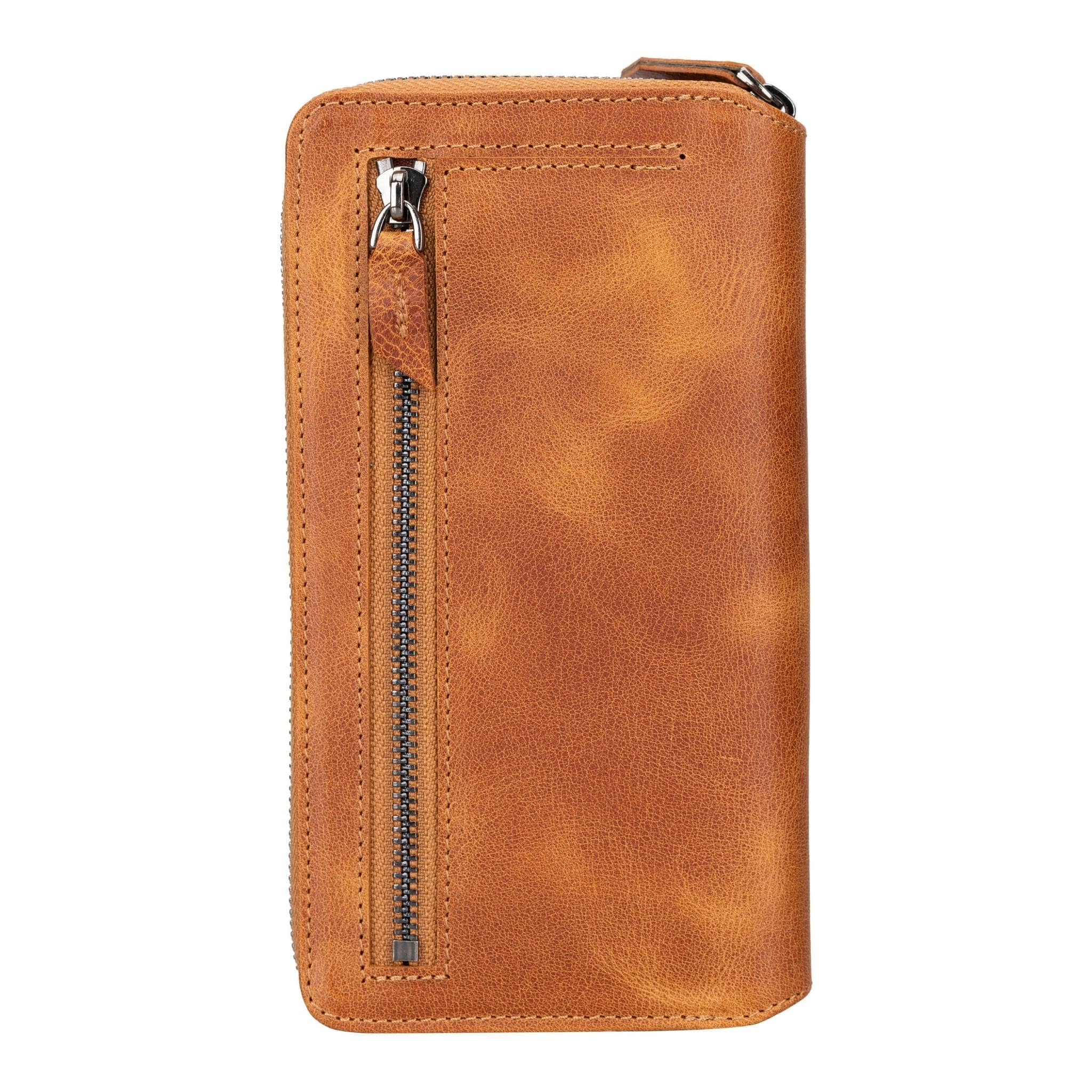 Samsung Galaxy S24 Series Zippered Leather Wallet Cases - PMW Bouletta LTD