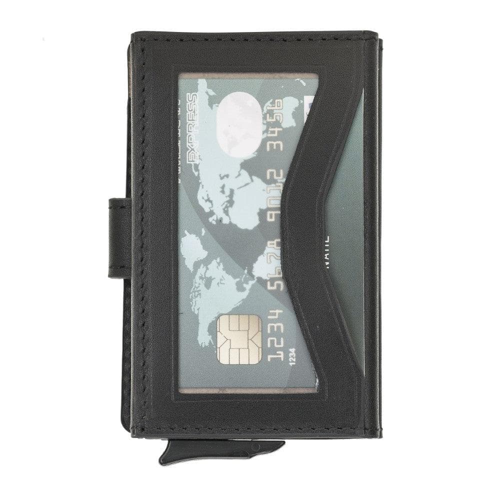 Terry Coin Leather Mechanical Card Holder Rst1 Window Bouletta